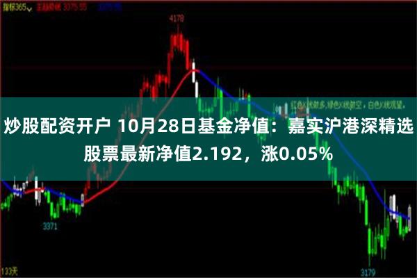 炒股配资开户 10月28日基金净值：嘉实沪港深精选股票最新净值2.192，涨0.05%